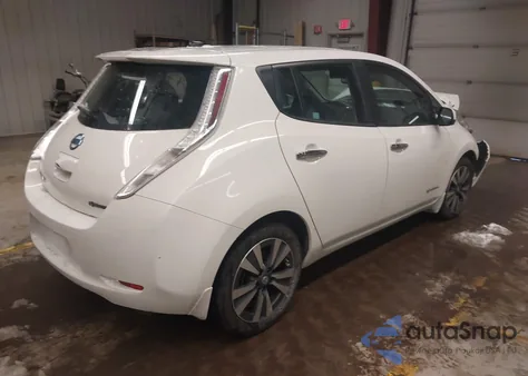 2016 Nissan Leaf Sl z USA, uszkodzony, nr VIN 1N4BZ0CP4GC312764